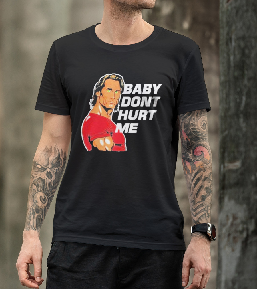Baby Don’t Hurt Me Mike O’Hearn Meme Icon Cartoon T-Shirt