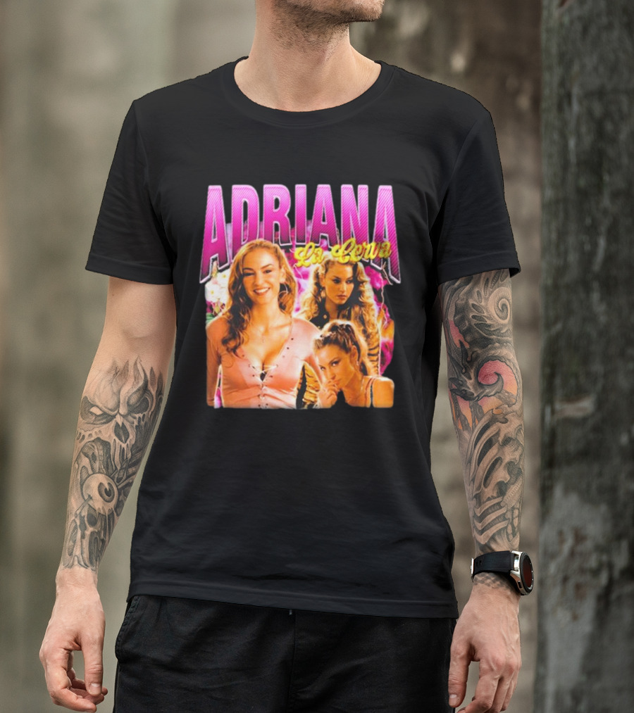 Adriana La Cerva Sopranos Central Character Collage T-Shirt