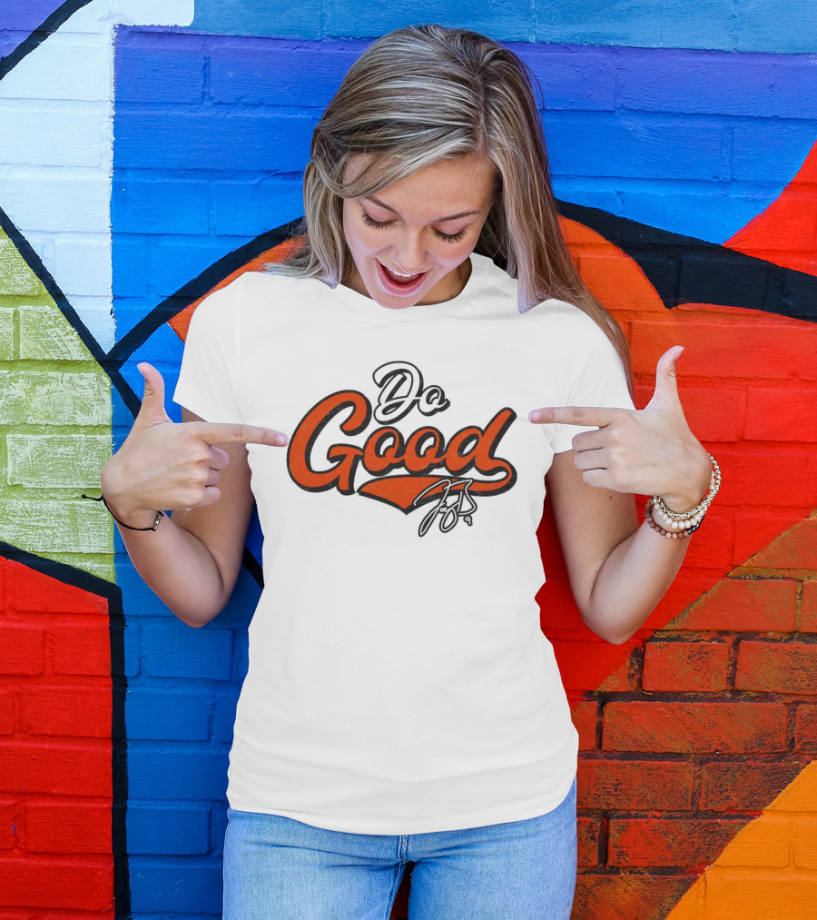Do Good Script Ash Joe Burrow Foundation Bengals Spirit T-Shirt