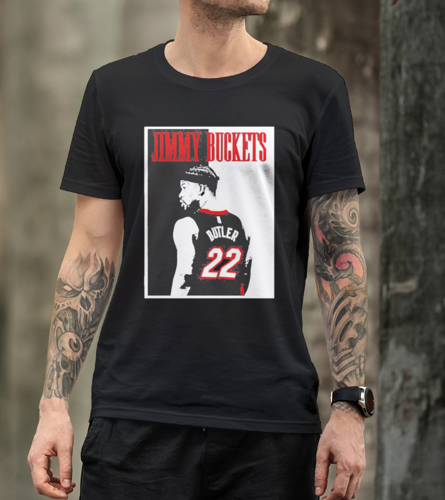 Jimmy Butler Buckets 22 Basketball Jersey T-Shirt