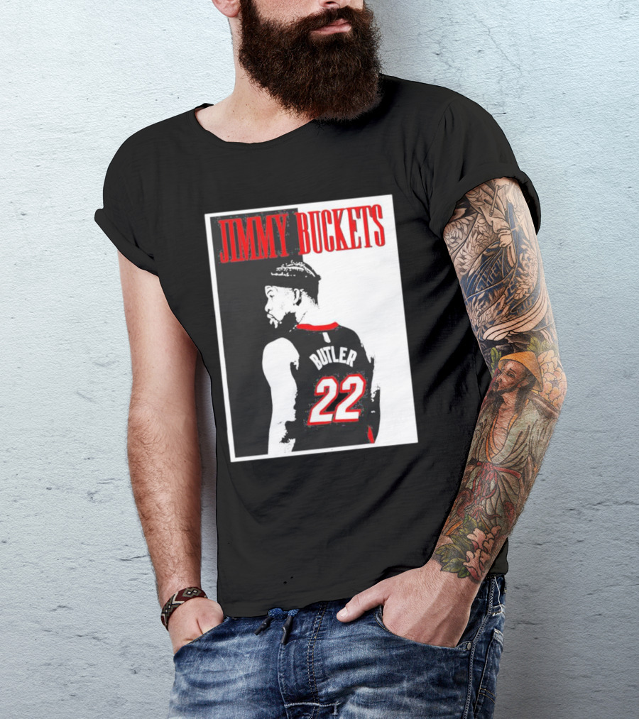 Jimmy Butler Buckets 22 Basketball Jersey T-Shirt