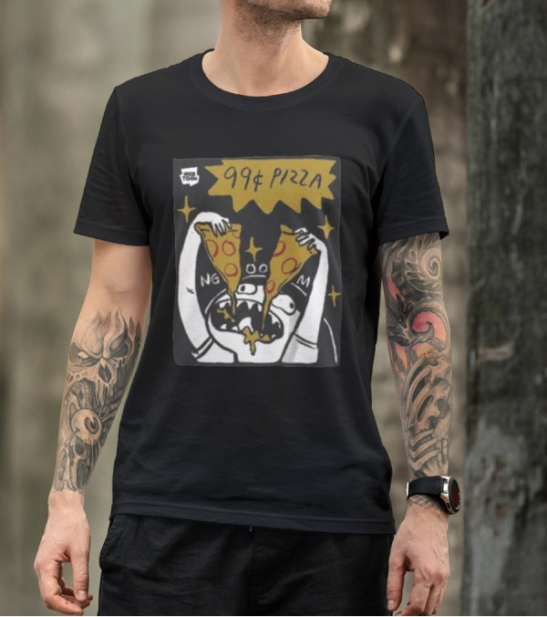 My Giant Nerd Boyfriend Wee Toon 99¢ Pizza T-Shirt