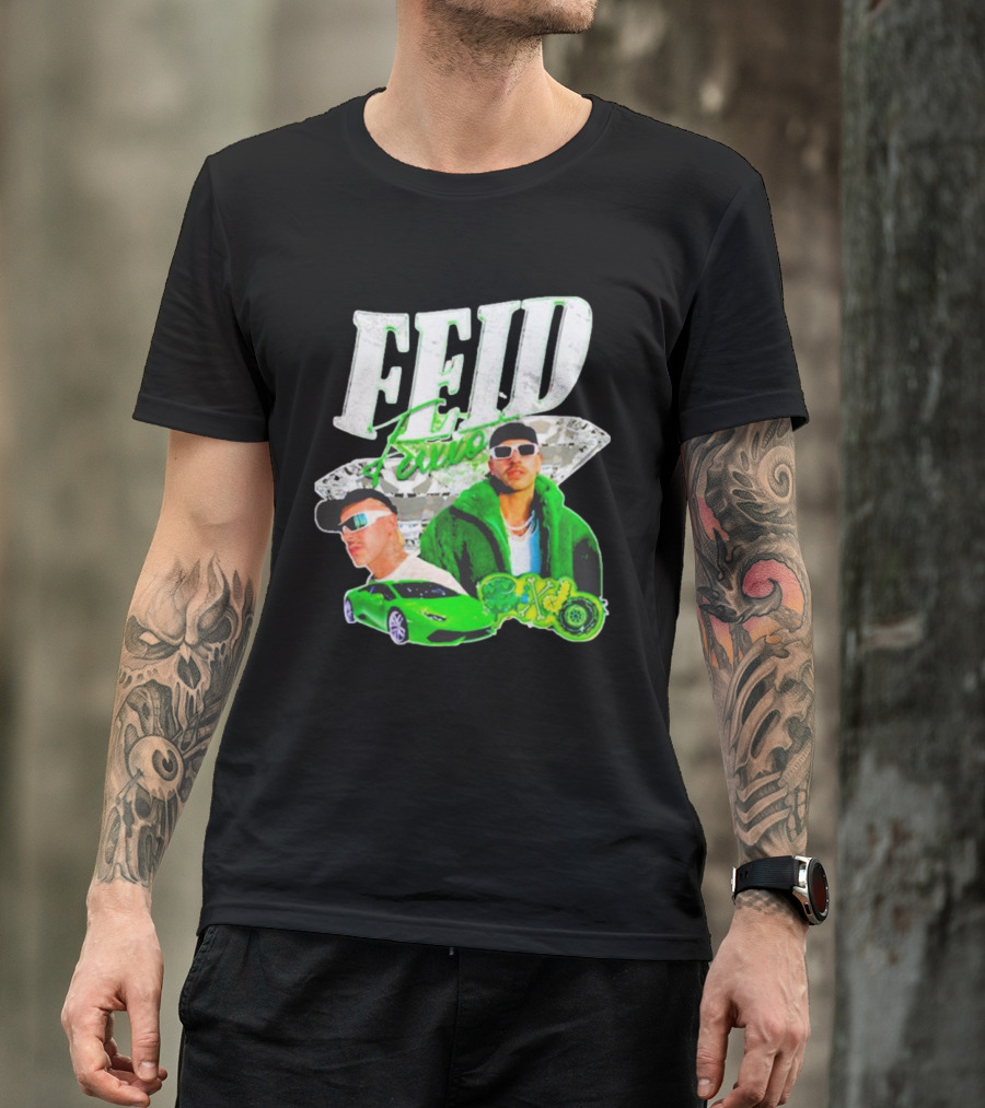 FEID FUMO Green Car T-Shirt