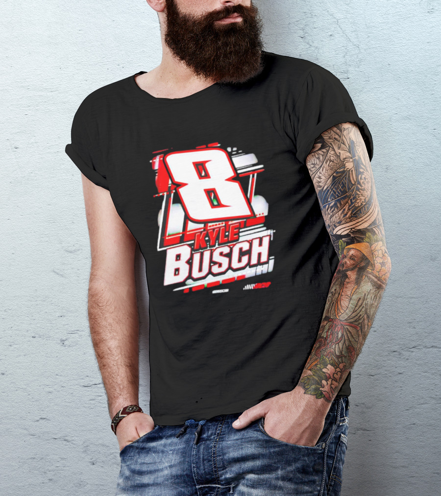 Kyle Busch #8 NASCAR RCR Racing T-Shirt