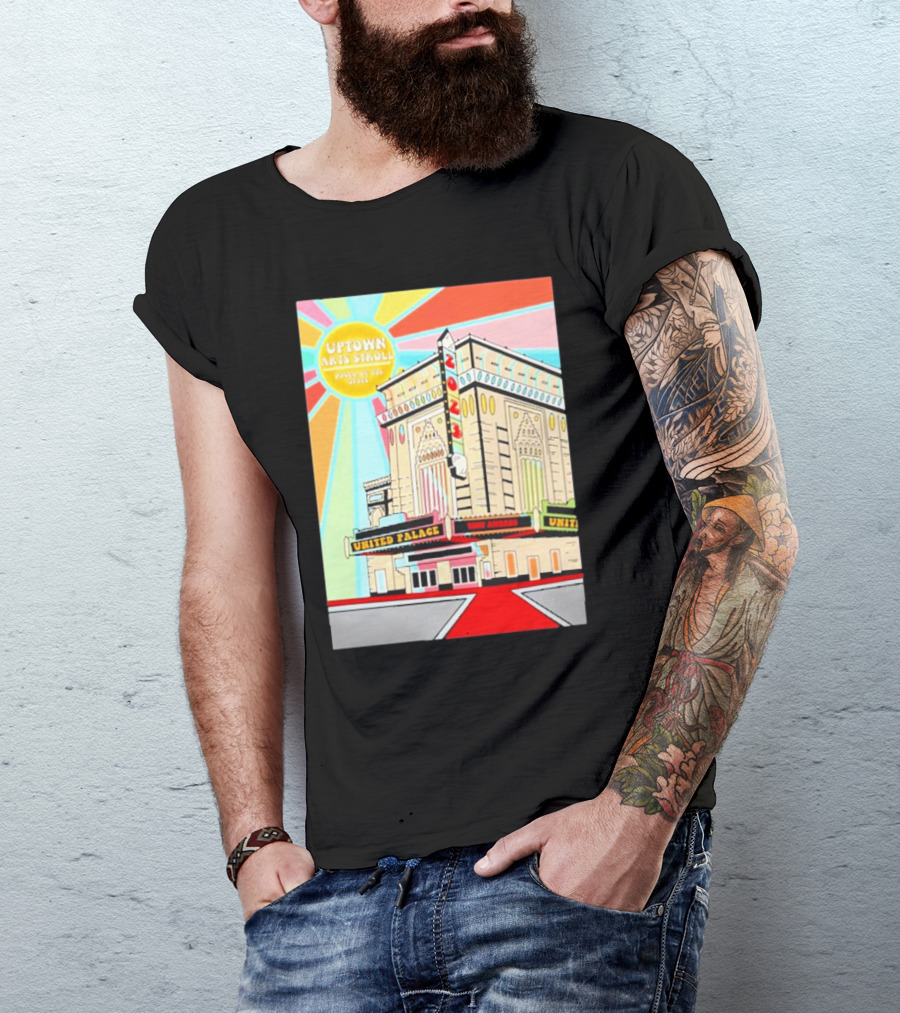 Uptown Arts Stroll United Palace Paseo De Las Artes Vegalteno T-Shirt