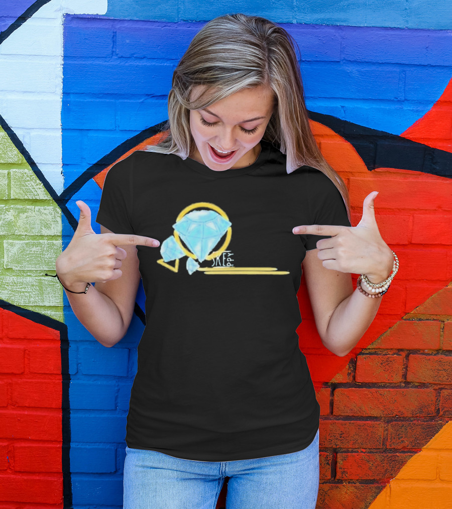 Skeppy Merchandise Geo Diamond Sketch Artist Signature T-Shirt