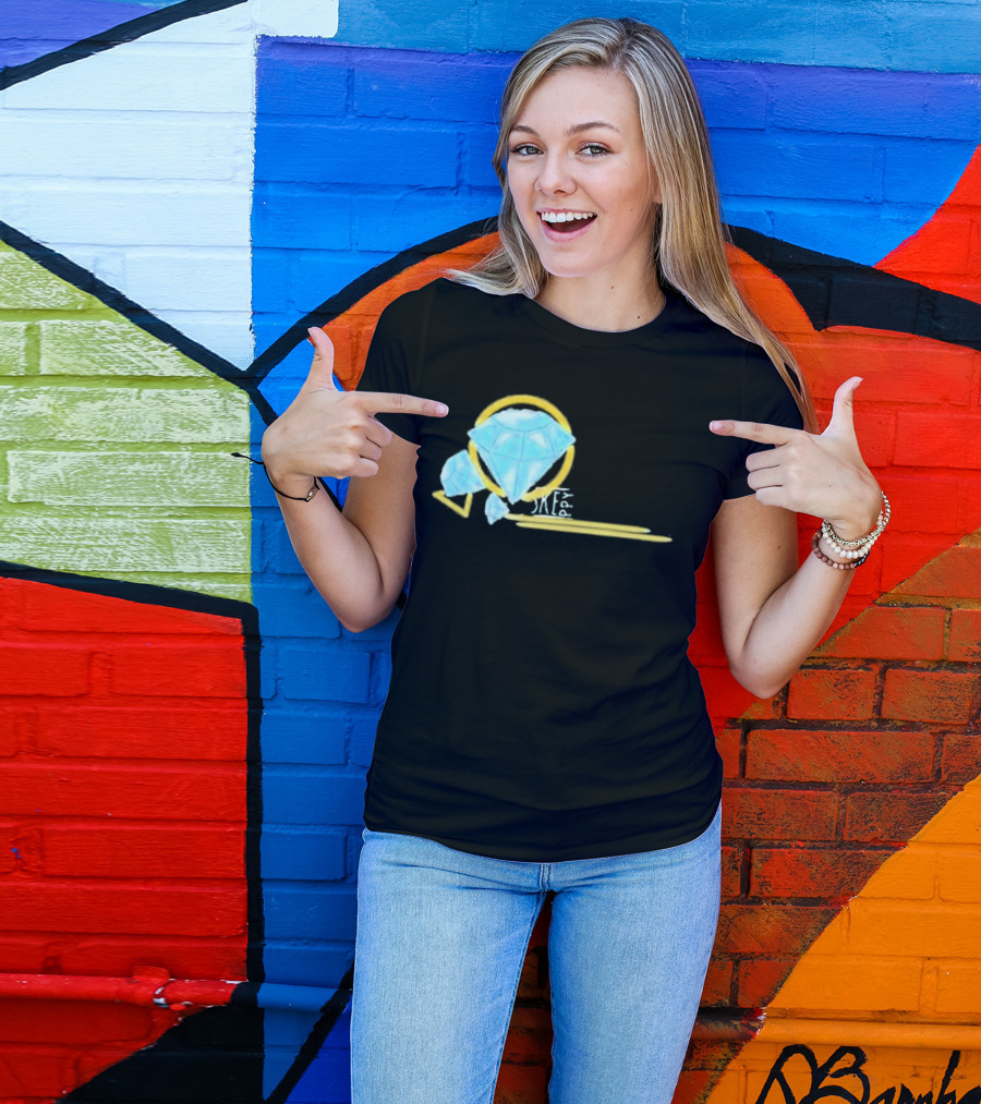 Skeppy Merchandise Geo Diamond Sketch Artist Signature T-Shirt