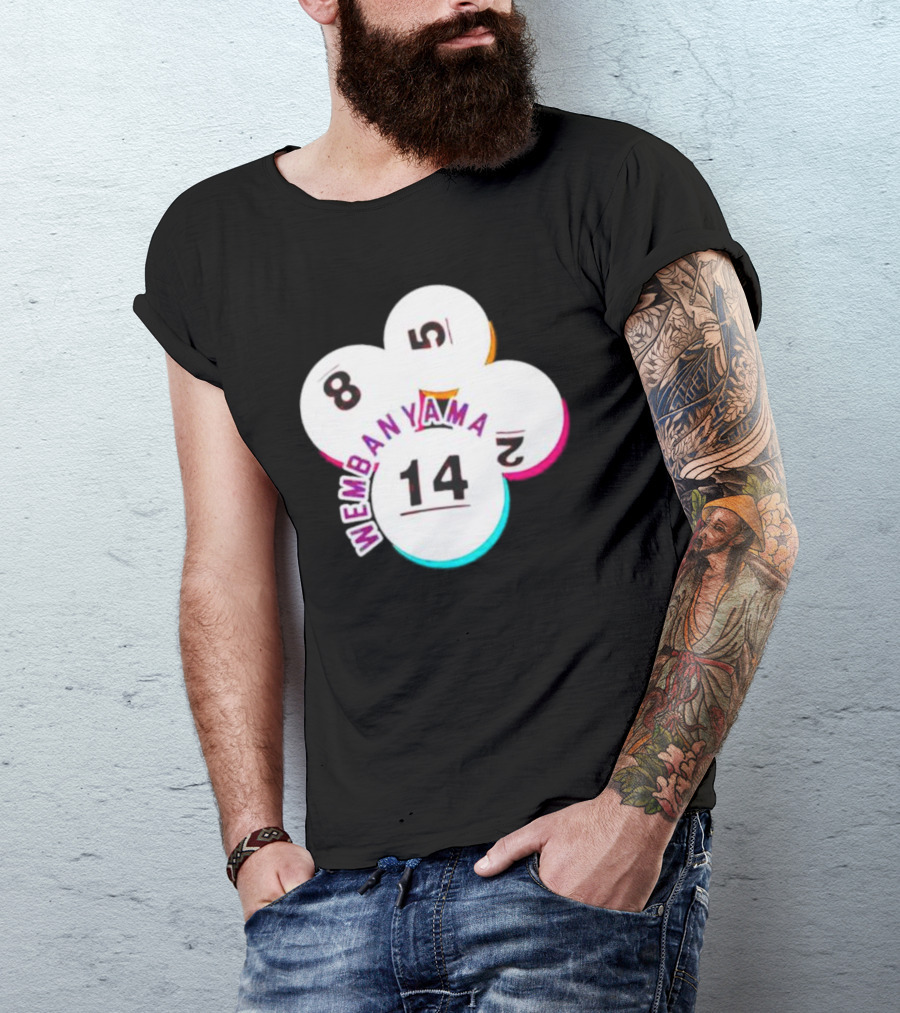 San Antonio Spurs Wembanyama 8 5 2 14 T-Shirt