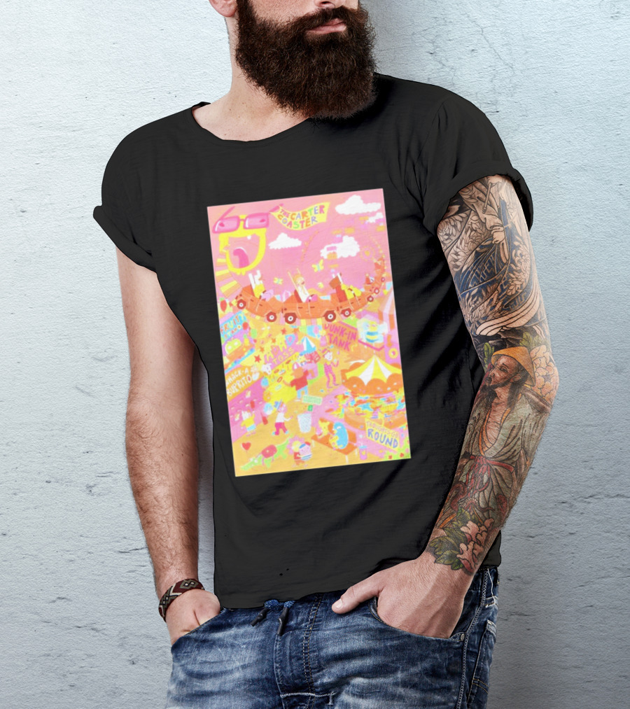 Carter Kench Carnival Carter Coaster Dunkin Tank Round Fun Time T-Shirt