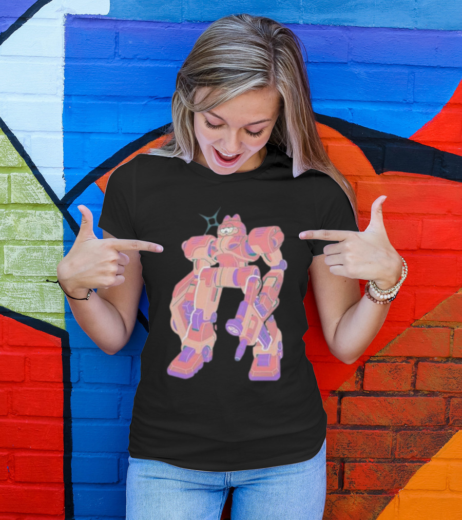 Aquiboni Garf Mecha Robot Fusion T-Shirt