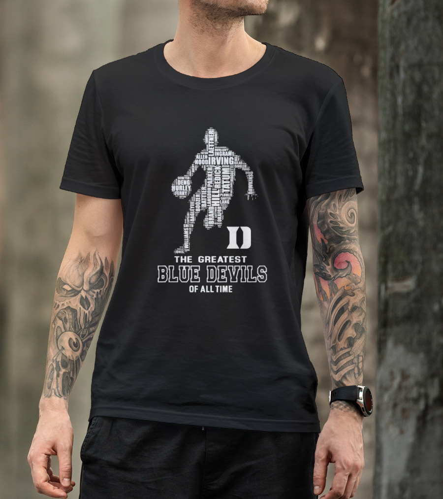 The Greatest Duke Blue Devils Basketball Players Of All Time T-Shirt