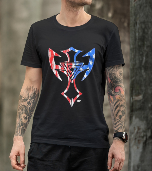 The Hardys American Flag Symbol USA T-Shirt