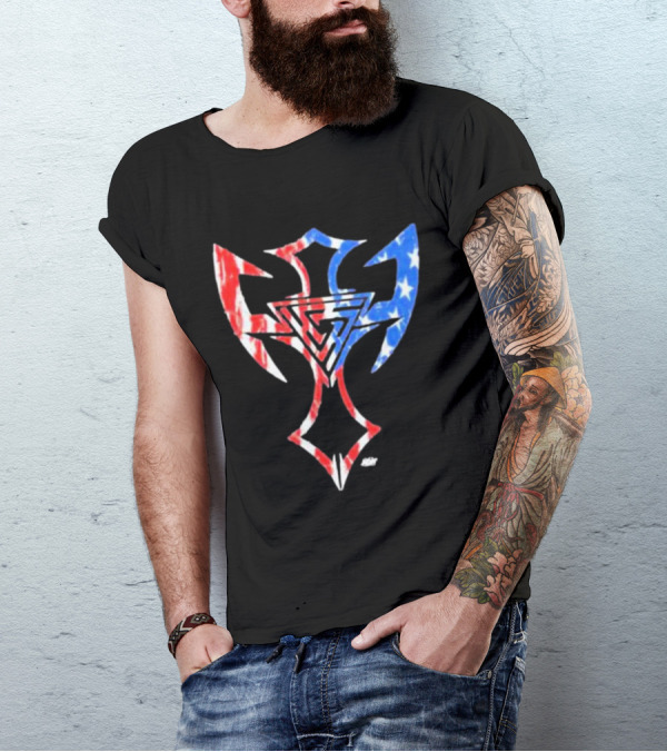 The Hardys American Flag Symbol USA T-Shirt