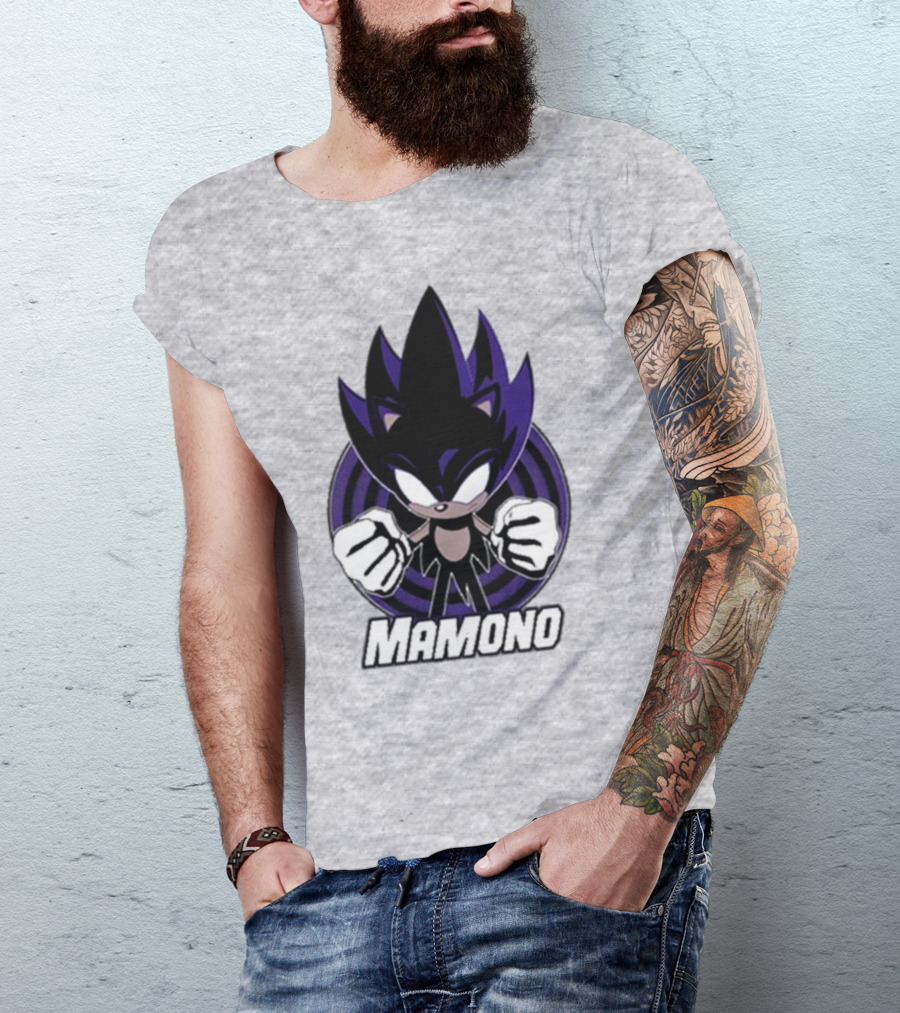 Mamono Dark Super Shadow Style Character T-Shirt