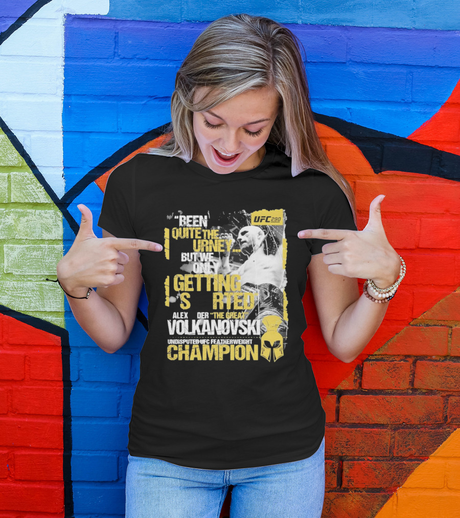 Alex The Great Volkanovski UFC 290 Undisputed Featherweight Champion T-Shirt