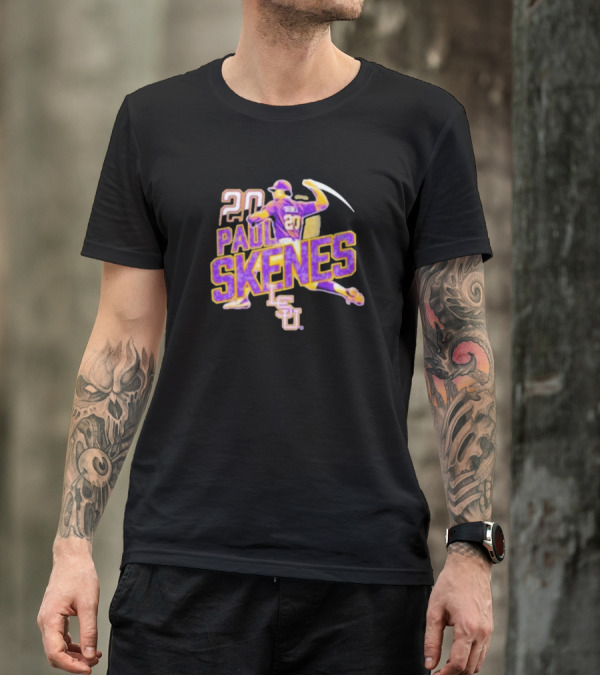 20 Paul Skenes LSU Tigers Baseball Pitcher 20 T-Shirt