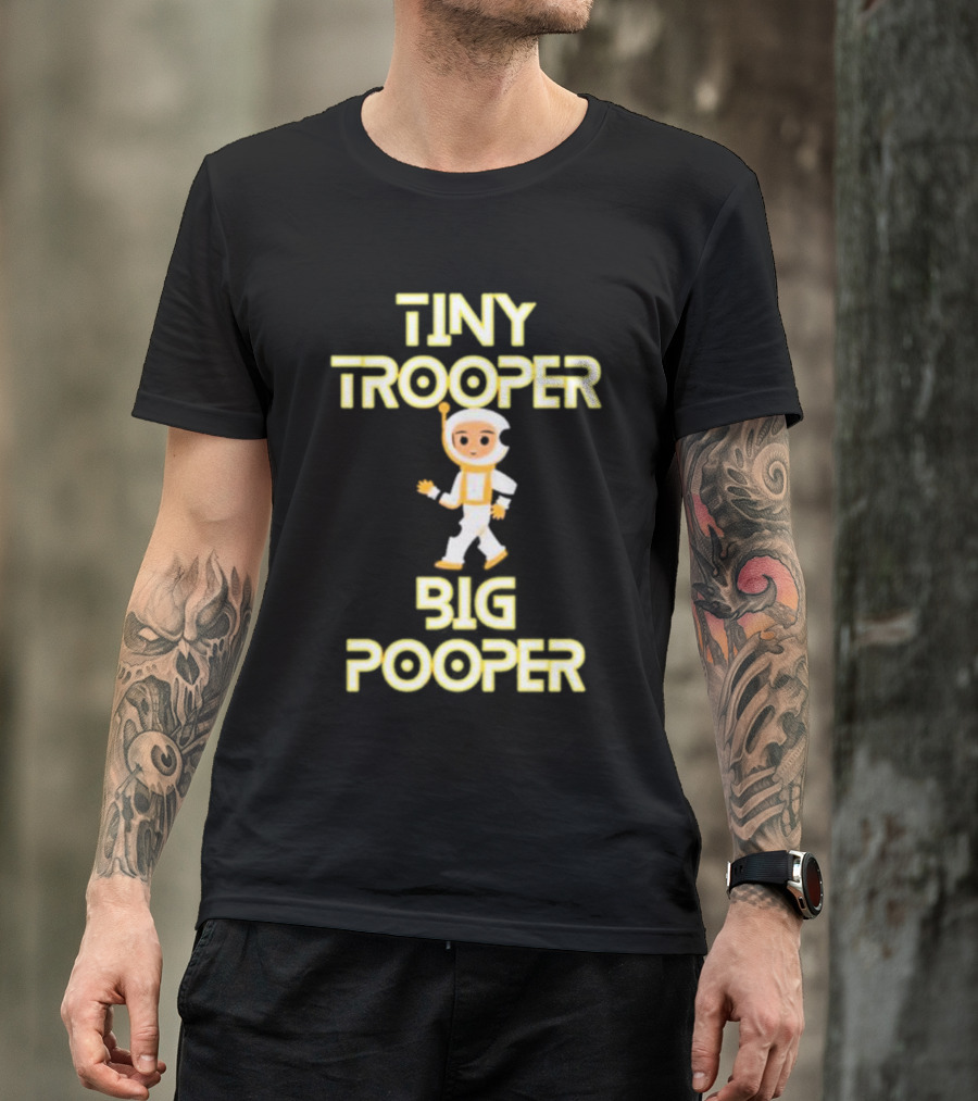 TINY TROOPER BIG POOPER Astronaut Adventure T-Shirt