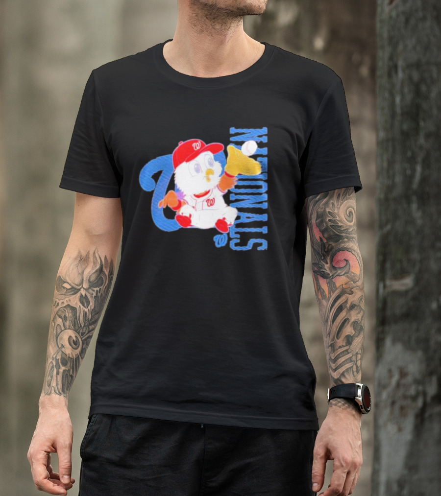 Washington Nationals Infant Mascot Logo Baseball T-Shirt