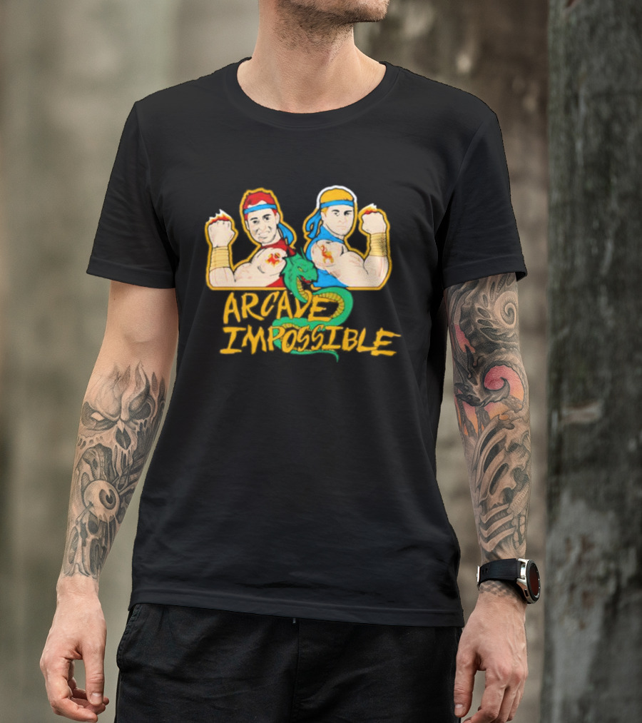 Arcade Impossible Double Dragon Duo T-Shirt