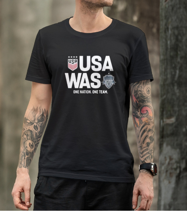 USA WAS One Nation One Team Spirit T-Shirt