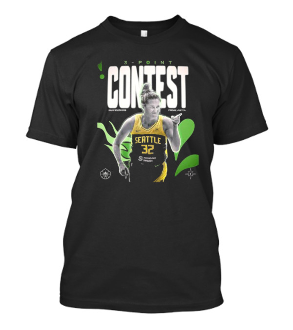 3-Point Contest Seattle Sami Whitcomb Friday July 14 T-Shirt
