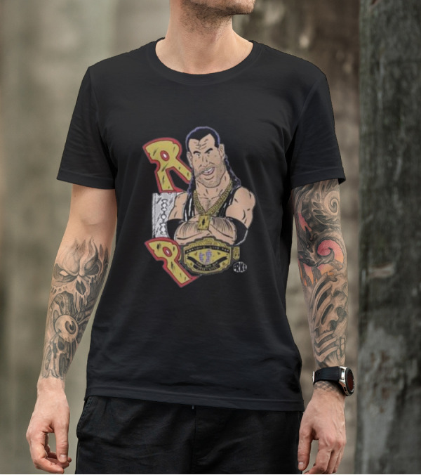 Razor Ramon Tribute The Bad Guy Rip Long Live T-Shirt