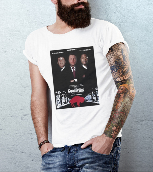 Buffalo Mafia Josh Allen Stefon Diggs Dawson Knox Goodfellas NFL Football T-Shirt