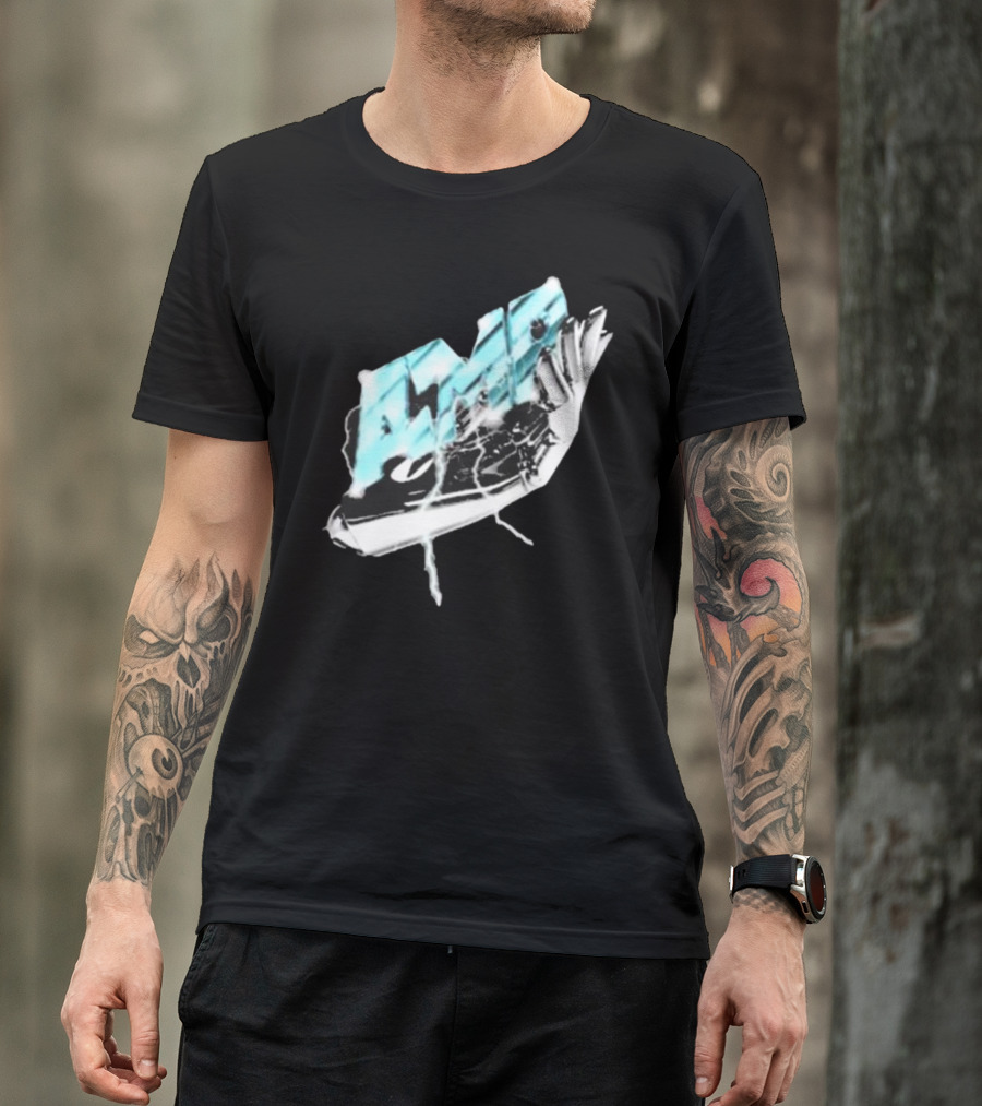 AMP Chrome Cast Electric Power Burst T-Shirt
