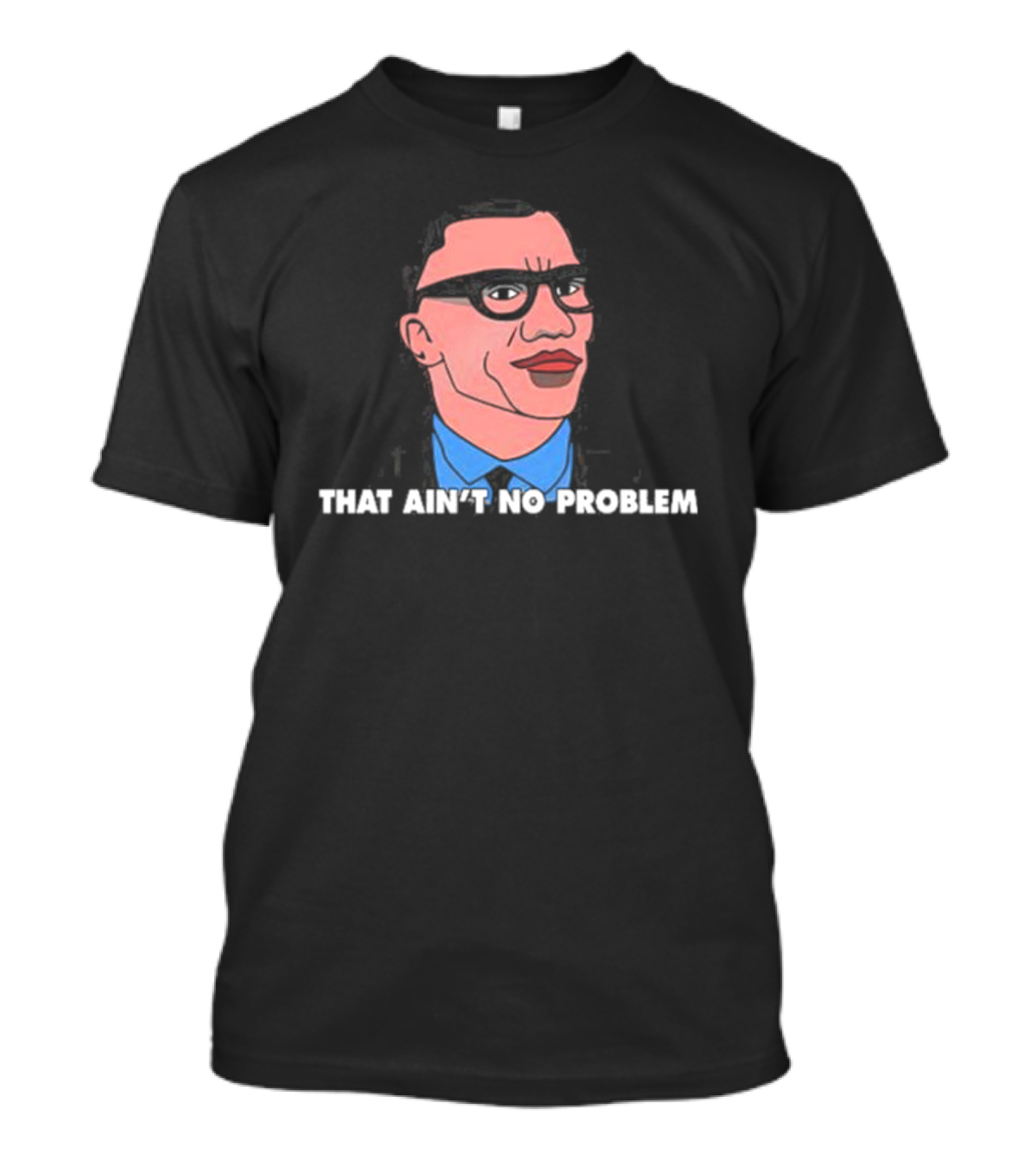 Shannon Sharpe That Ain’t No Problem Meme Cartoon Drawing T-Shirt