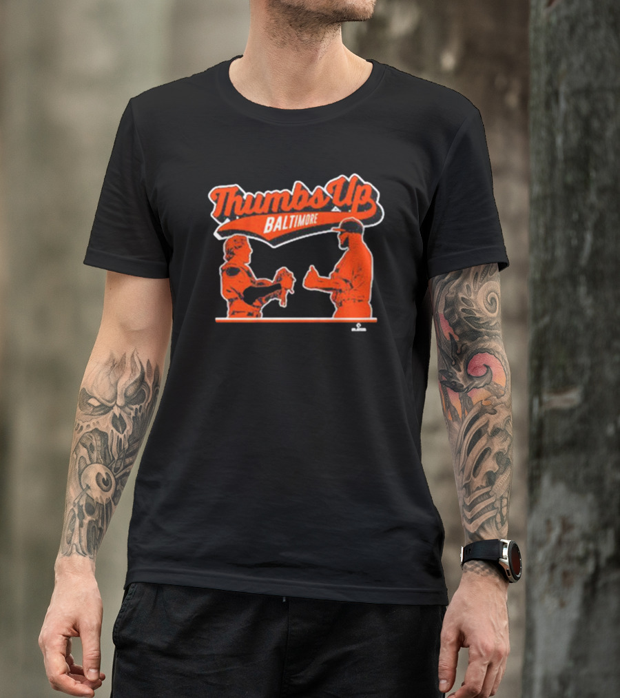 Thumbs Up Baltimore Adley Rutschman Félix Bautista T-Shirt