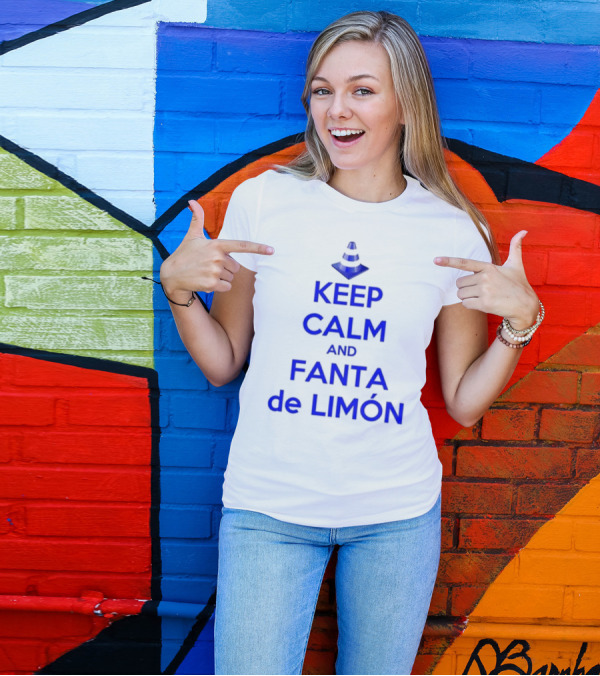 KEEP CALM AND FANTA DE LIMÓN HILARIA BALDWIN T-Shirt