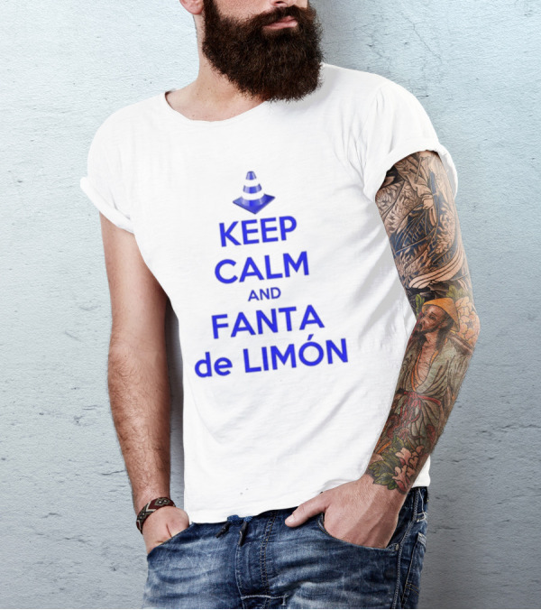 KEEP CALM AND FANTA DE LIMÓN HILARIA BALDWIN T-Shirt