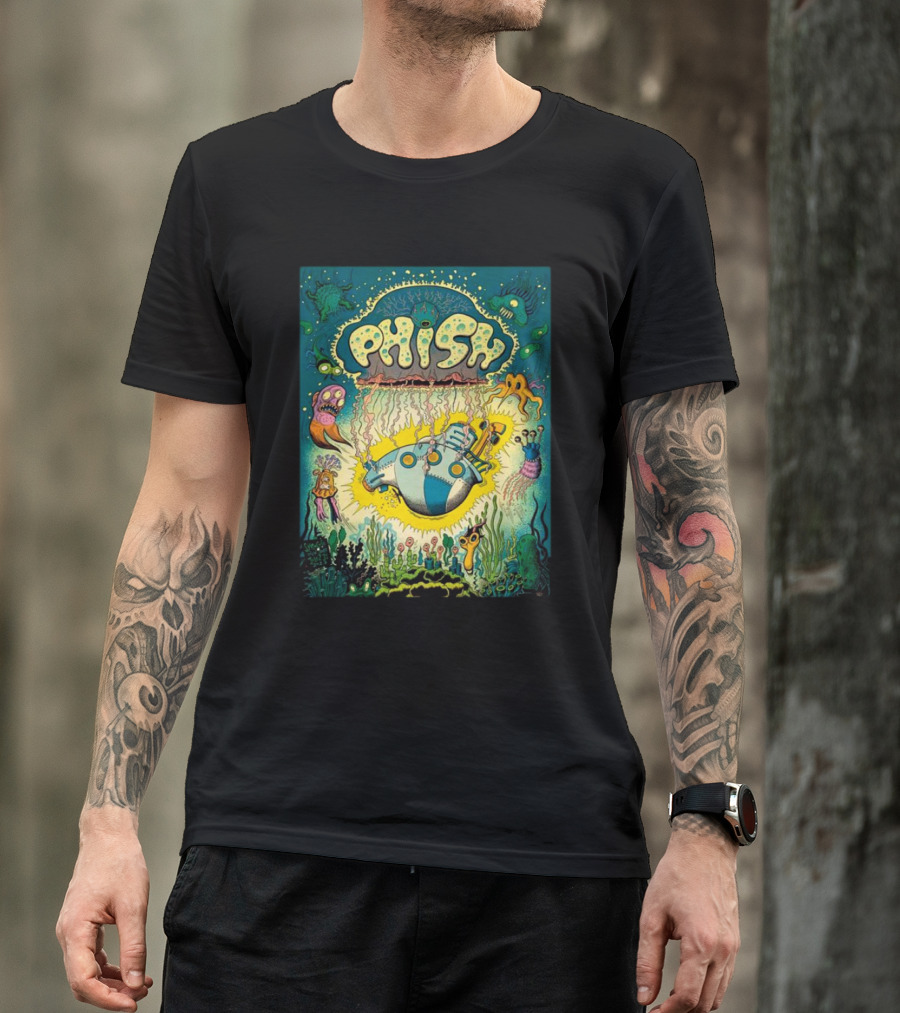 Phish Submarine Underwater Adventure Syracuse T-Shirt