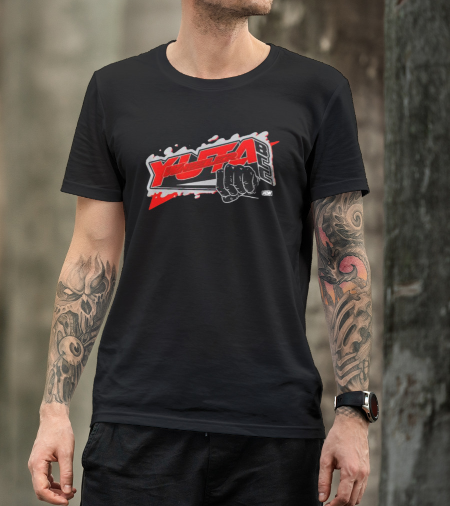 Yuta BCC AEW Bold Fist T-Shirt