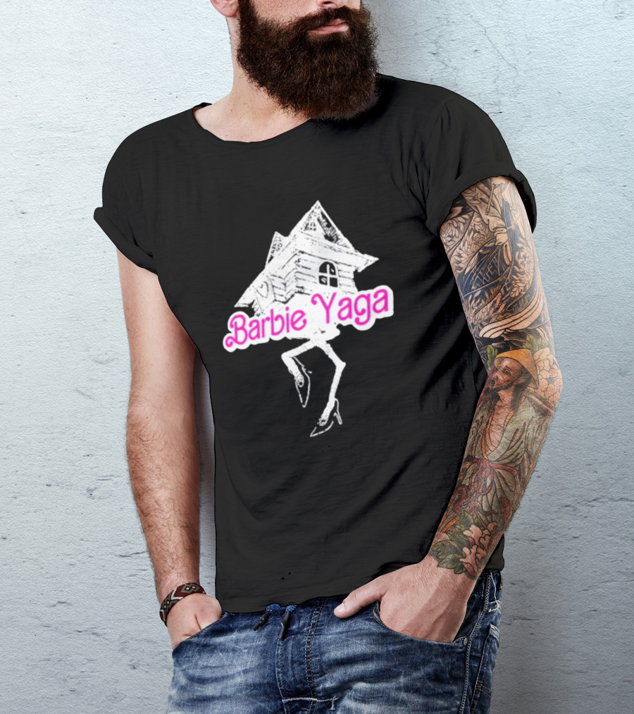 Barbie Yaga Witch House With High Heels T-Shirt