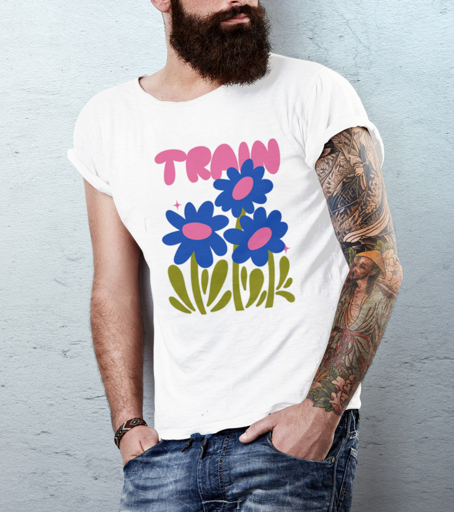 TRAIN Savemesanfrancisco Flowers T-Shirt