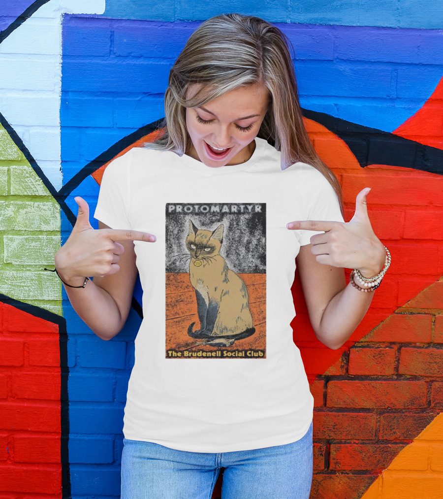 Protomartyr The Brudenell Social Club Cat T-Shirt