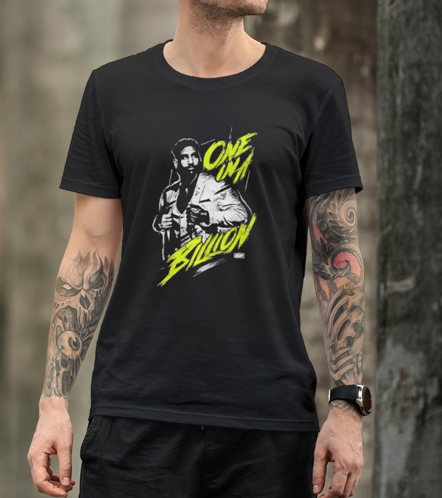 Satnam Singh One In A Billion AEW T-Shirt