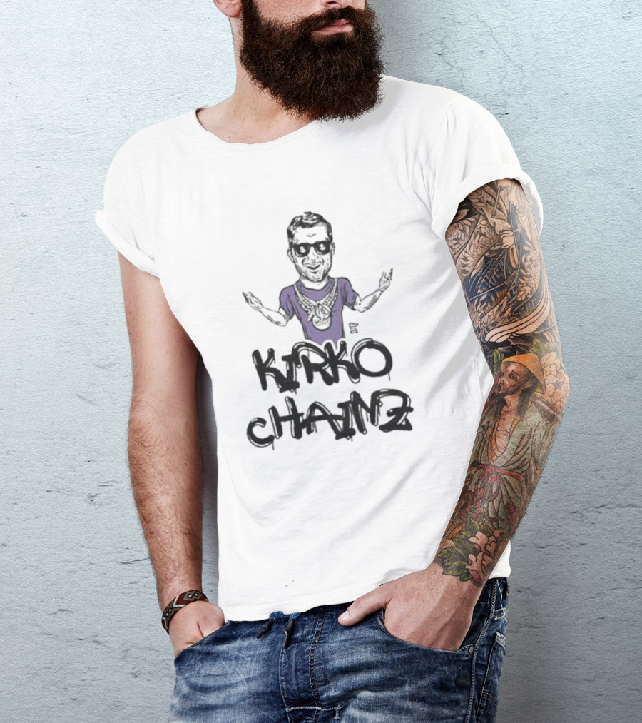 Minnesota Kirko Chainz Boy Wearing Sunglasses T-Shirt