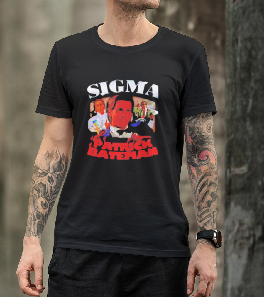 Sigma Patrick Bateman Iconic T-Shirt