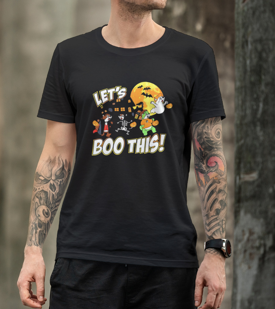 Buc-ee's Halloween Let's Boo This Full Moon Ghosts And Monsters T-Shirt