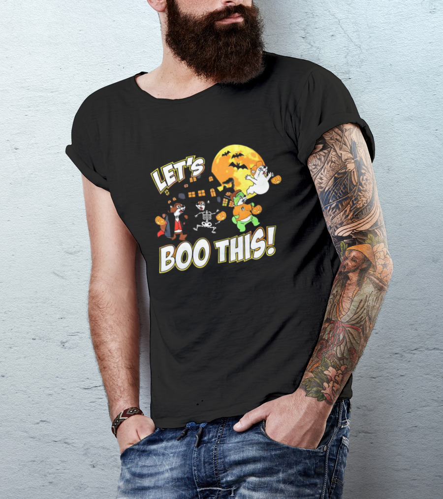 Buc-ee's Halloween Let's Boo This Full Moon Ghosts And Monsters T-Shirt