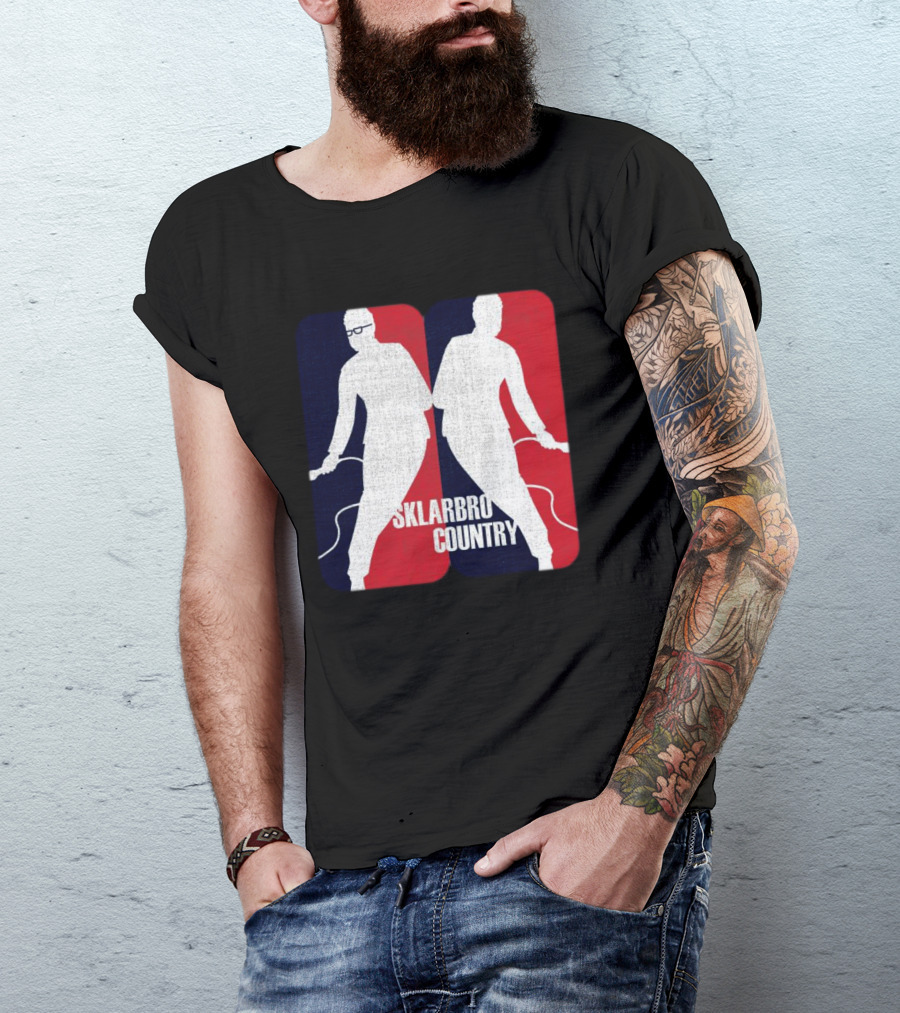 Jon Hamm Supporting Sklarbro Country Podcast T-Shirt
