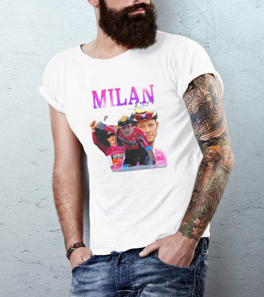 Milan Jonathan Bahrain Cycling Victory T-Shirt