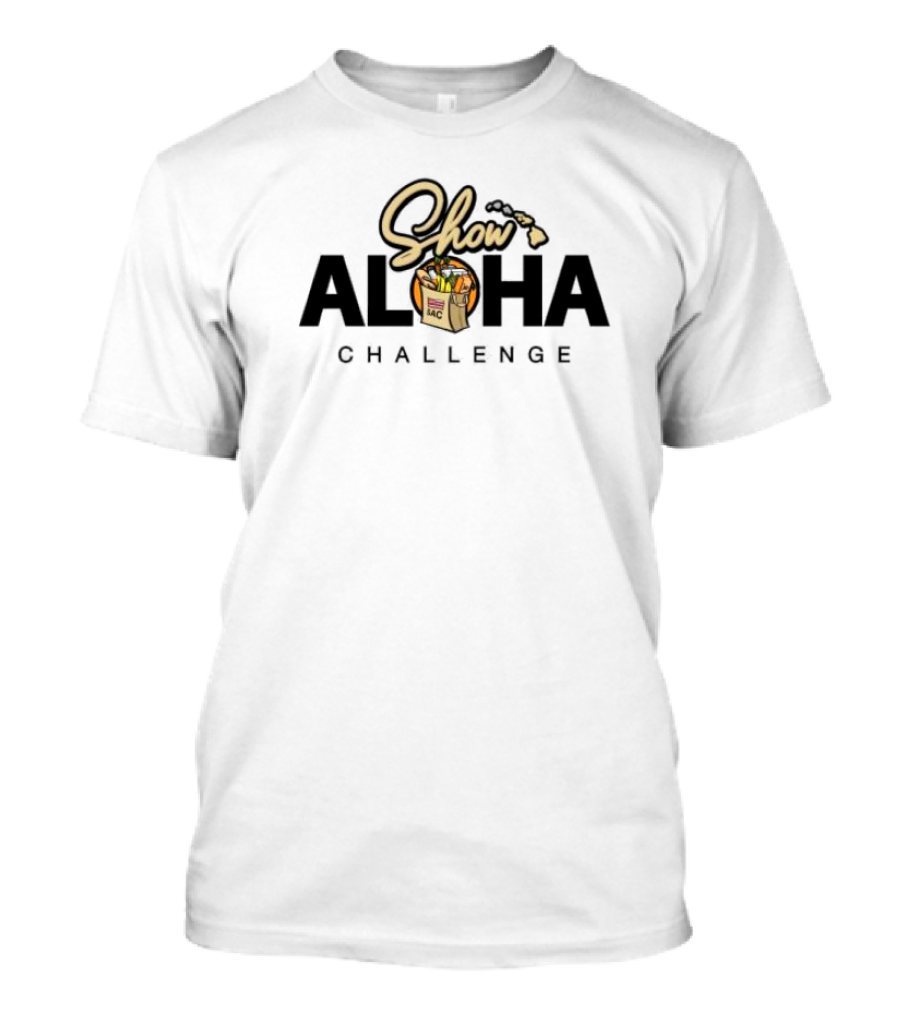 Show Aloha Challenge Hawaii Sack T-Shirt