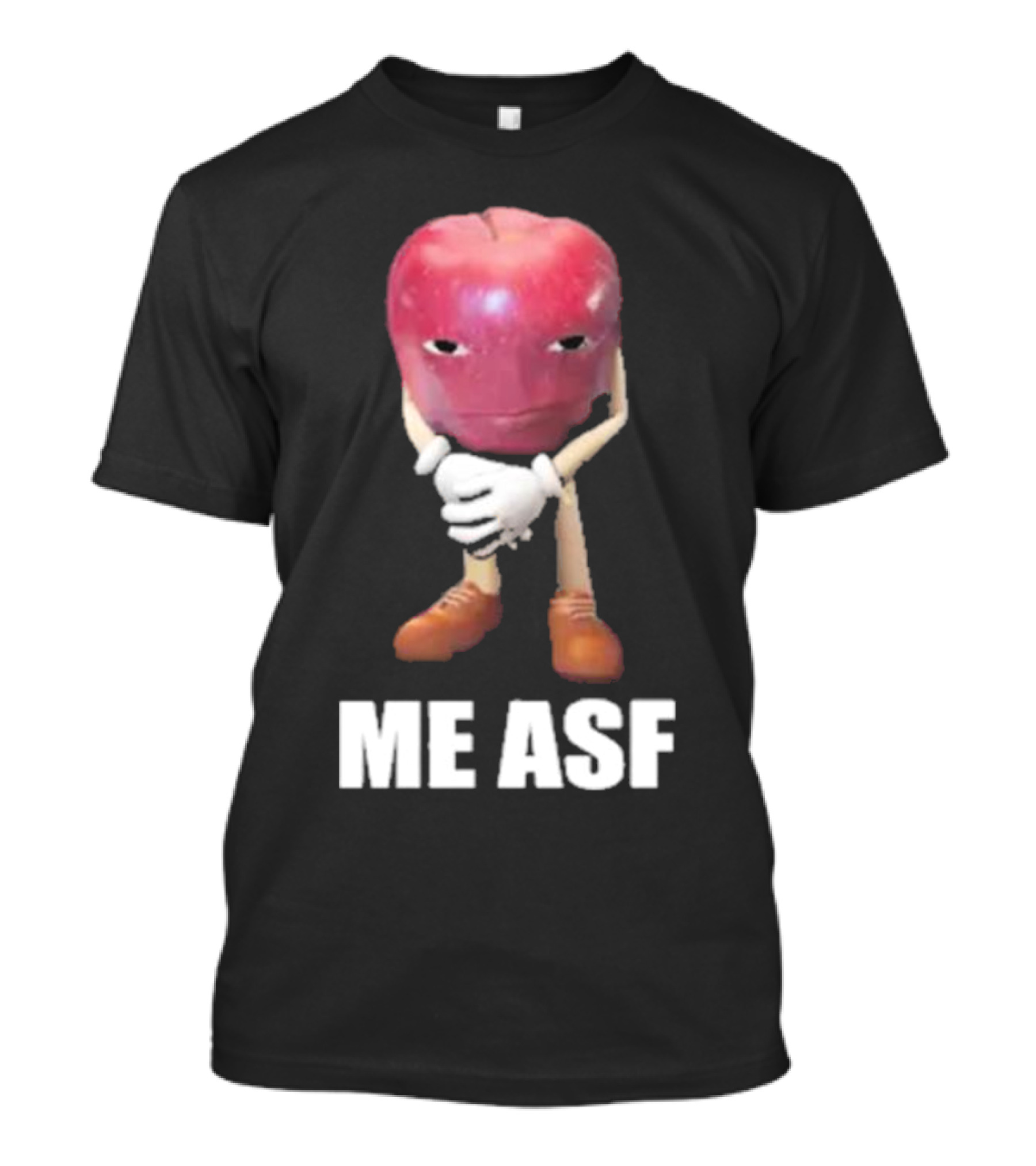 Apple Head Character Me Asf Confident Pose T-Shirt
