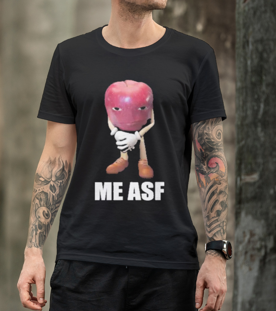 Apple Head Character Me Asf Confident Pose T-Shirt