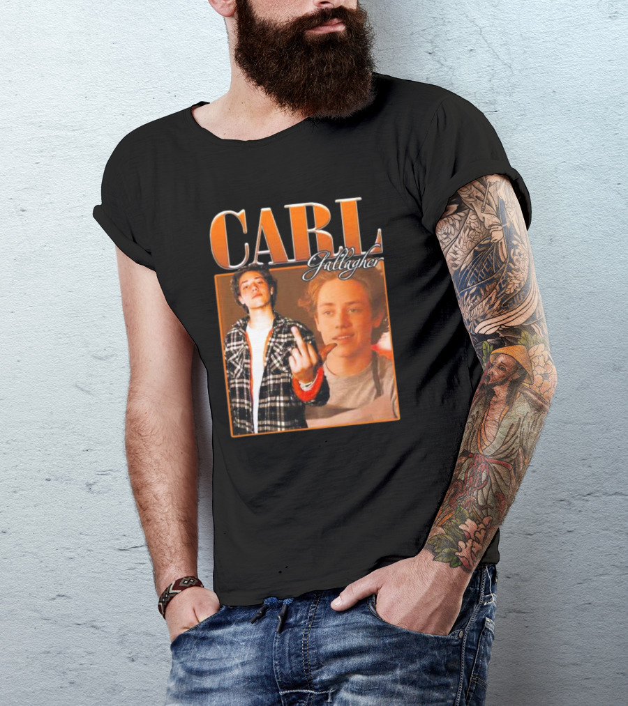 Carl Gallagher Shameless Character Image Collection T-Shirt