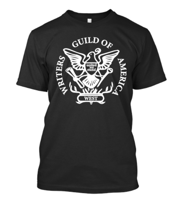 Writers Guild Of America United We Stand West T-Shirt