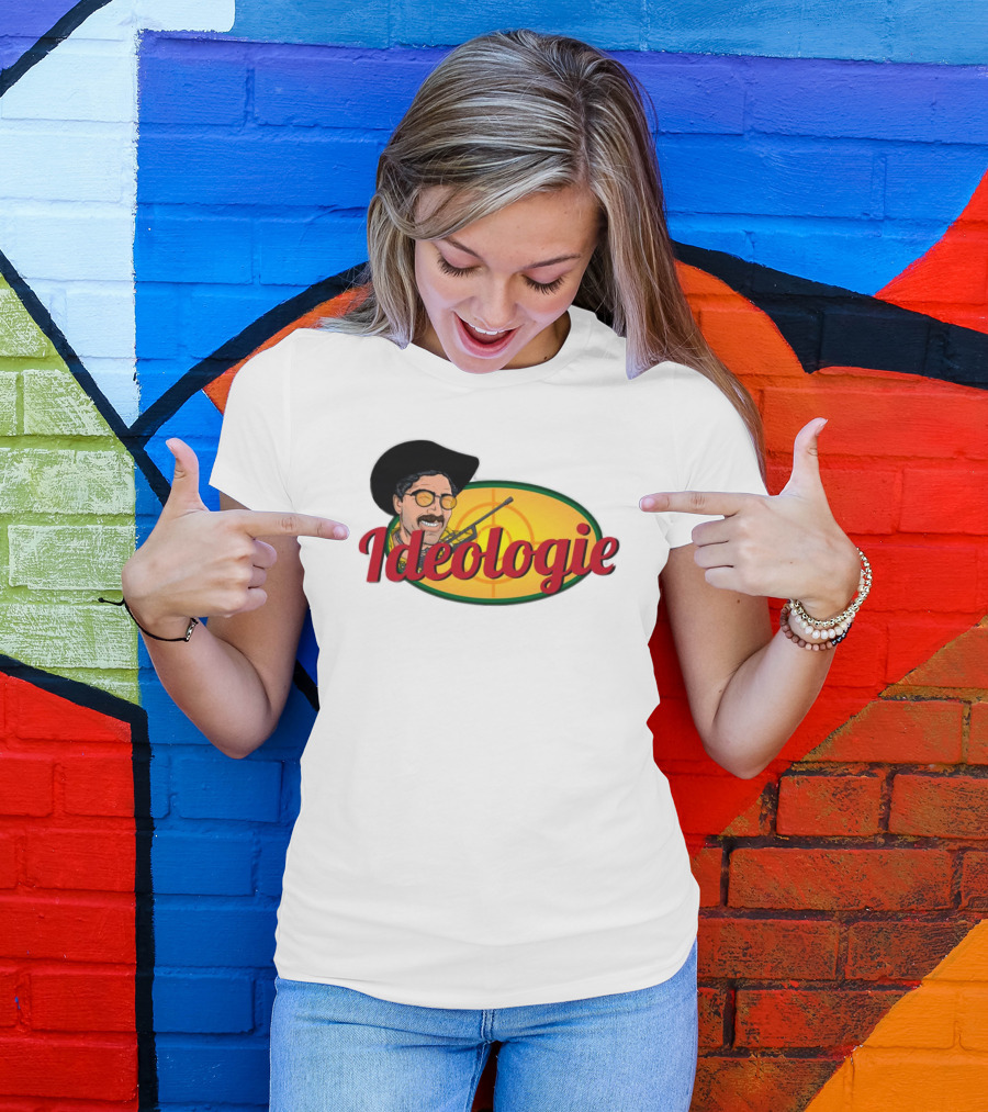 Hasan Piker Ideologie Hunter Parody Americore Popup Meet And Greet T-Shirt